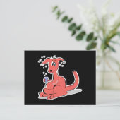 おもしろい飲 ポストカード (スタンド正面)