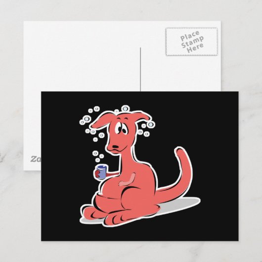 おもしろい飲 ポストカード (正面/裏面)