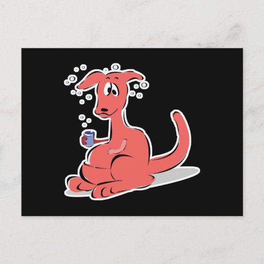 おもしろい飲 ポストカード (正面)