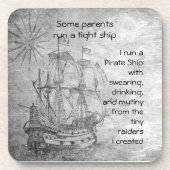 おもしろい養育海賊引用文海賊船 コースター (正面)