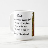 おもしろい馬好きカスタム可愛い写真馬術 コーヒーマグカップ (正面左)