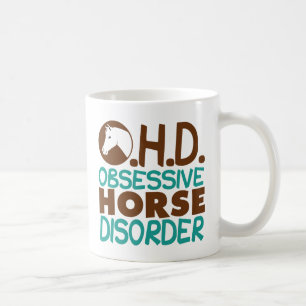 おもしろい馬好き コーヒーマグカップ