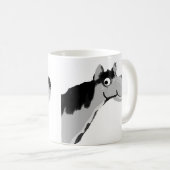 おもしろい馬 コーヒーマグカップ (正面右)