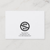 おもしろい駐車違反のメモ 名刺 (裏面)