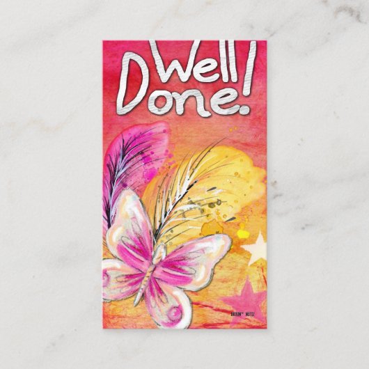 おもしろい駐車違反のメモ 名刺 (正面)