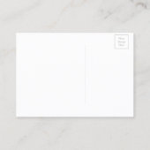 おもしろい駐車違反のメモ 名刺 (裏面)