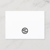 おもしろい駐車違反のメモ 名刺 (裏面)