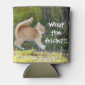 おもしろい驚いた。フリックって何だ？ 缶クーラー (正面)