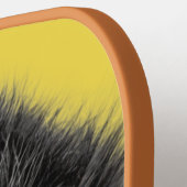 おもしろい驚くサルと表情 ピックルボールラケット (左詳細)