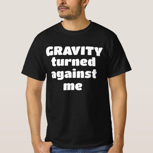 おもしろい骨折事故 Tシャツ (正面)