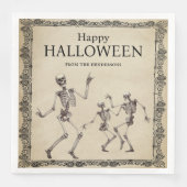 おもしろい骨格踊りヴィンテージハローウィンパーティ (正面)