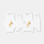 おもしろい高音クレフ、 音符記号ミュージカル注。編集可能文字 フェイバーボックス (折り畳みなし)