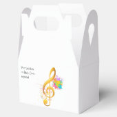 おもしろい高音クレフ、 音符記号ミュージカル注。編集可能文字 フェイバーボックス (オープン)