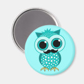 おもしろい髭 マグネット (正面/裏面)