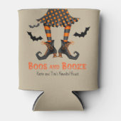 おもしろい魔女ボースとブーゼハロウィーン 缶クーラー (正面)