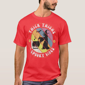 おもしろい魔女毒の太い太い太い太い太い不気味太い太い毛 Tシャツ