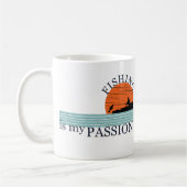 おもしろい魚釣りことわざ コーヒーマグカップ (左)