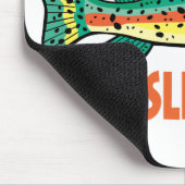 おもしろい魚釣りことわざ マウスパッド (コーナー)