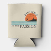 おもしろい魚釣りことわざ 缶クーラー (正面)