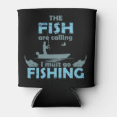 おもしろい魚釣りことわざ 缶クーラー (正面)