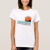 おもしろい魚釣りことわざ Tシャツ (正面)