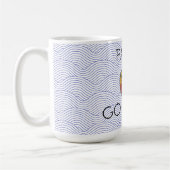 おもしろい魚釣りギフトPAW-SEゴー魚釣り コーヒーマグカップ (左)