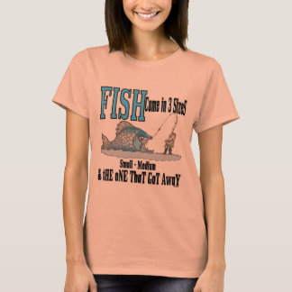 おもしろい魚釣りシャツ魚釣りユーモア魚釣り3サイズ Tシャツ