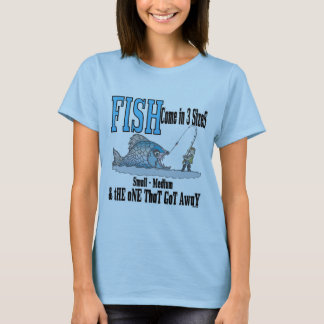 おもしろい魚釣りシャツ魚釣りユーモア魚釣り3サイズ Tシャツ