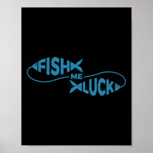 おもしろい魚釣りラックスフィッシャーマンフィッシュマイラック ポスター