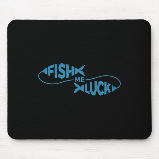 おもしろい魚釣りラックスフィッシャーマンフィッシュマイラック マウスパッド (正面)