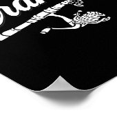 おもしろい魚釣りリールのパンシャツ ポスター (角)