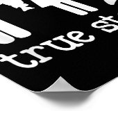 おもしろい魚釣り女子男性へ実話フィッシャーマン ポスター (角)