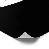 おもしろい魚釣り50位誕生日ギフト漁師50年 ポスター (角)