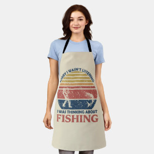 おもしろい魚釣り エプロン
