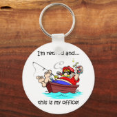 おもしろい魚釣り キーホルダー (正面)