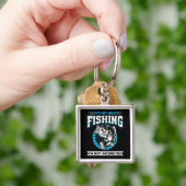 おもしろい魚釣り キーホルダー (手)
