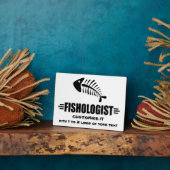 おもしろい魚釣り フォトプラーク (側面)