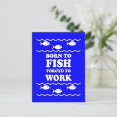 おもしろい魚釣り ポストカード (スタンド正面)