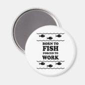 おもしろい魚釣り マグネット (正面/裏面)