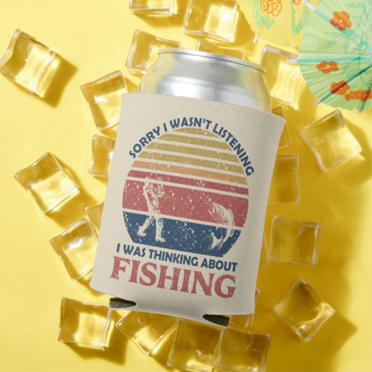 おもしろい魚釣り 缶クーラー (インサイチュ 夏)