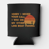 おもしろい魚釣り 缶クーラー (正面)