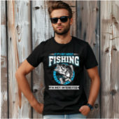 おもしろい魚釣り Tシャツ