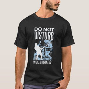 おもしろい魚釣りTs 男性へ - Do Not Deterpt I am Fis Tシャツ