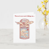 おもしろい魚 カード (黄色い花)