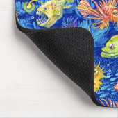 おもしろい魚 マウスパッド (コーナー)