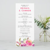 おもしろい鮮やかバイオレット明るい赤紫色フローラ プログラム (スタンド正面)