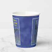 おもしろい鯨体卒業パーティーカップ 紙コップ (左)