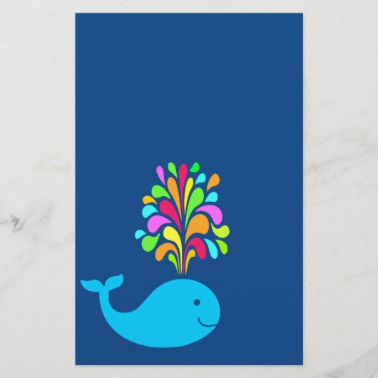 おもしろい鯨 チラシ (正面)