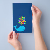 おもしろい鯨 チラシ (ハンドル)