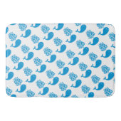 おもしろい鯨 バスマット (正面)